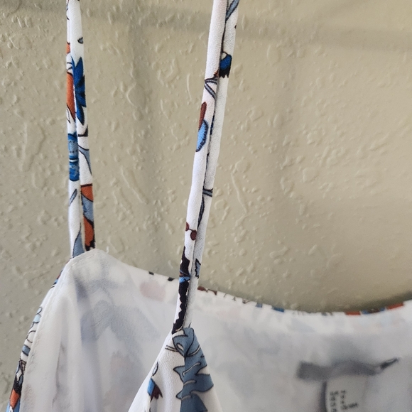 H & M Floral Spaghetti Strap Top - Picture 2 of 4